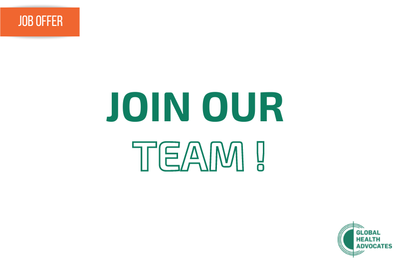 Hiring ! GHA is looking for an  EU Advocacy and Policy Officer